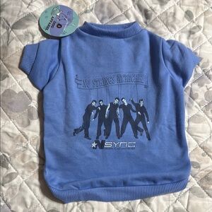 New N Sync pet’s  Blue Graphic T-Shirt